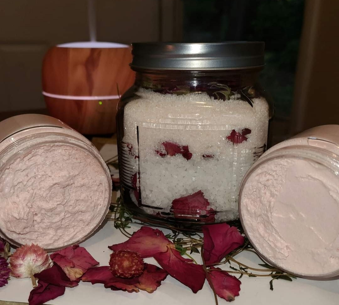 Rose whipped shea butter